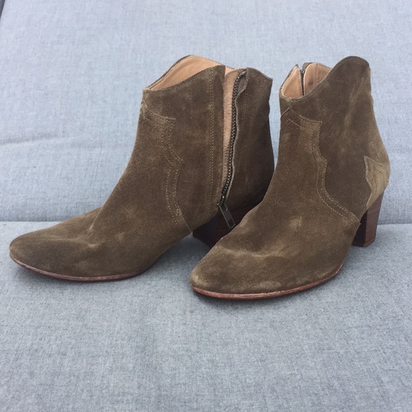 Isabel Marant Etoile suede bootie - Picture 1 of 12